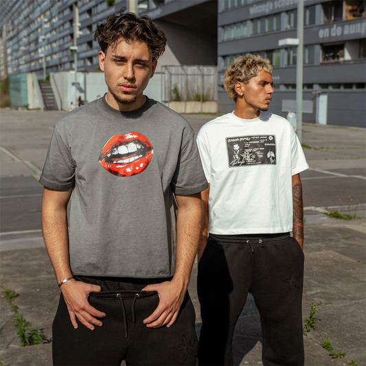 GRILLZ TEE GRAU