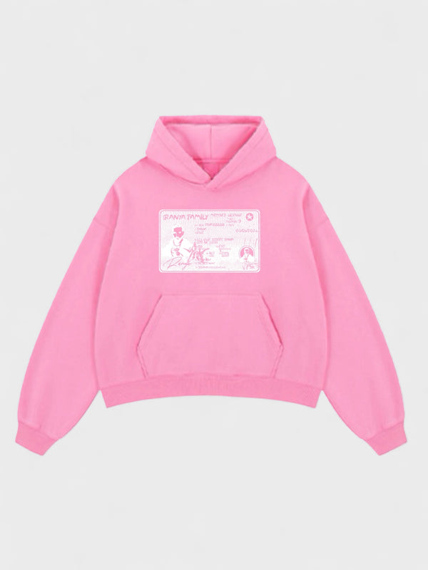 RANYA FAMILY HOODIE I PINK
