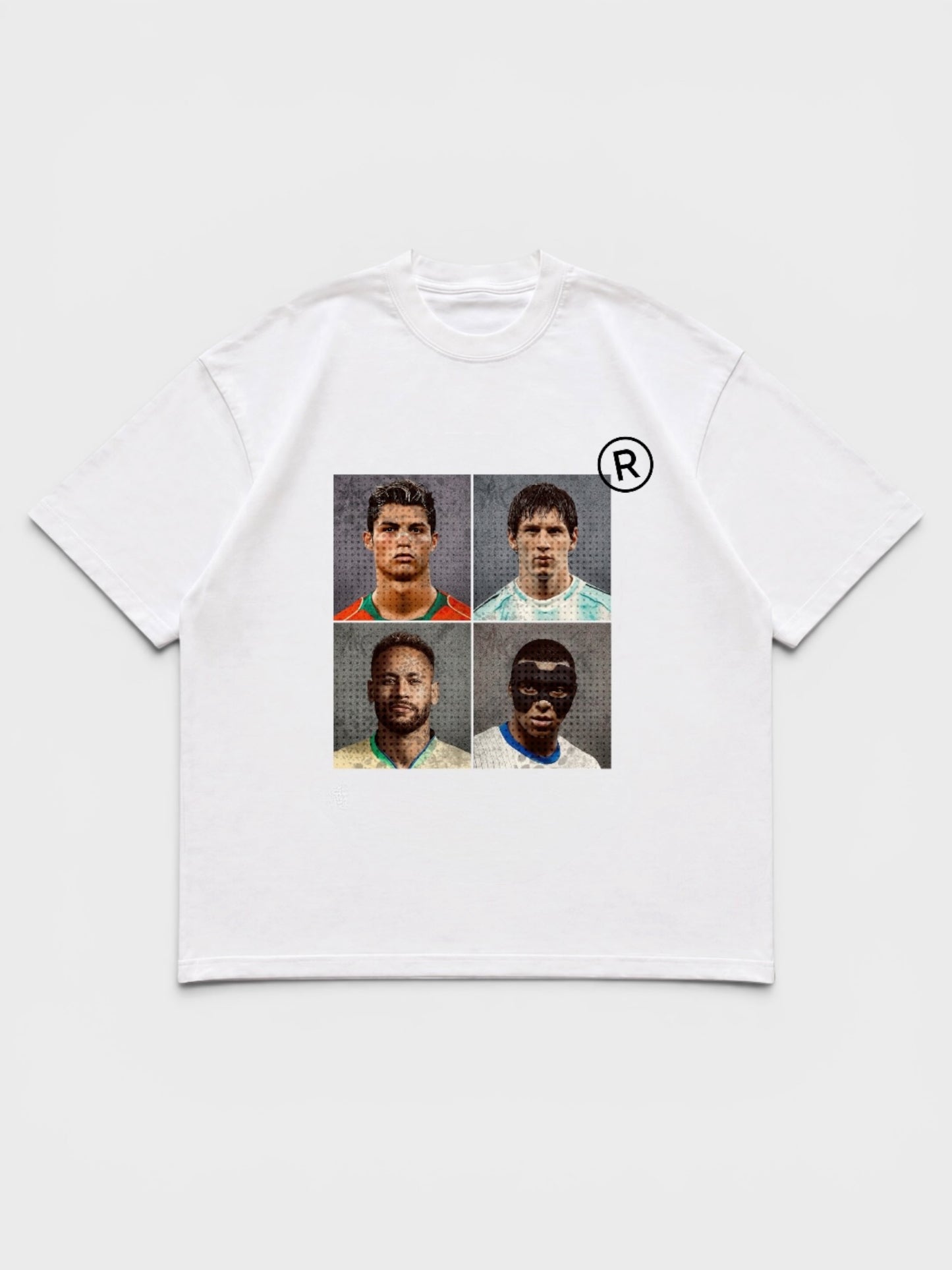 SOCCER TEE WHITE