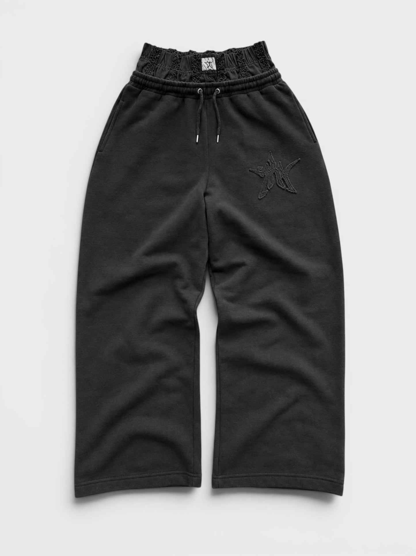"SAGGING" - SWEATPANTS SCHWARZ