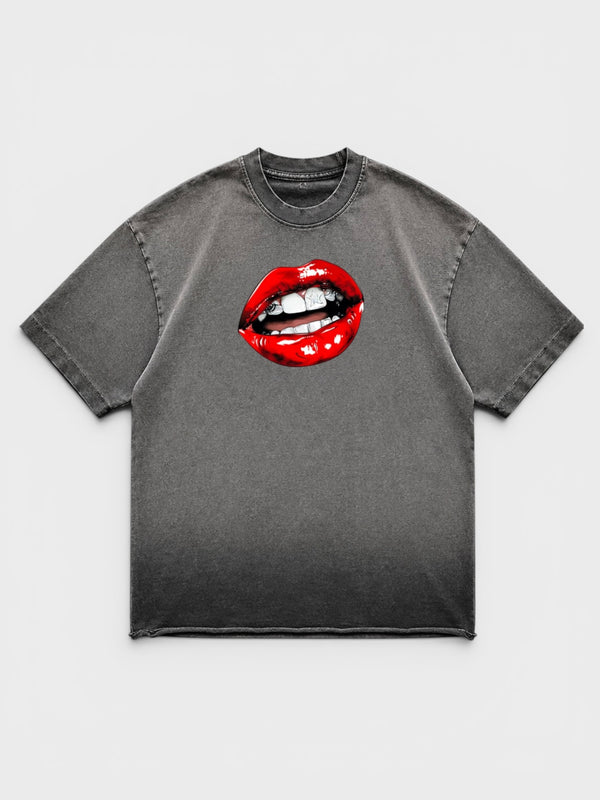 GRILLZ TEE GRAU