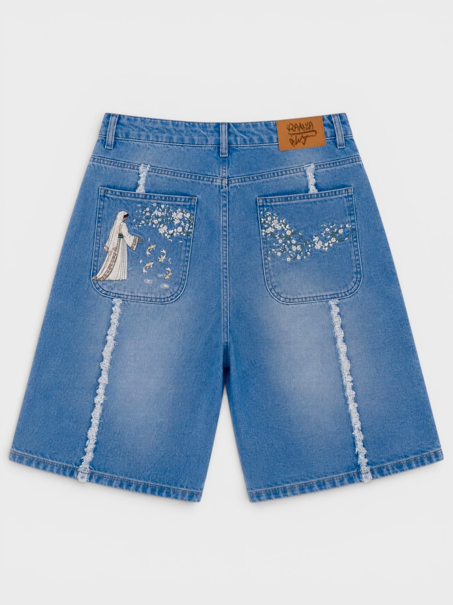 CHERRY BLOSSOM JORTS