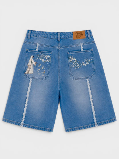CHERRY BLOSSOM JORTS