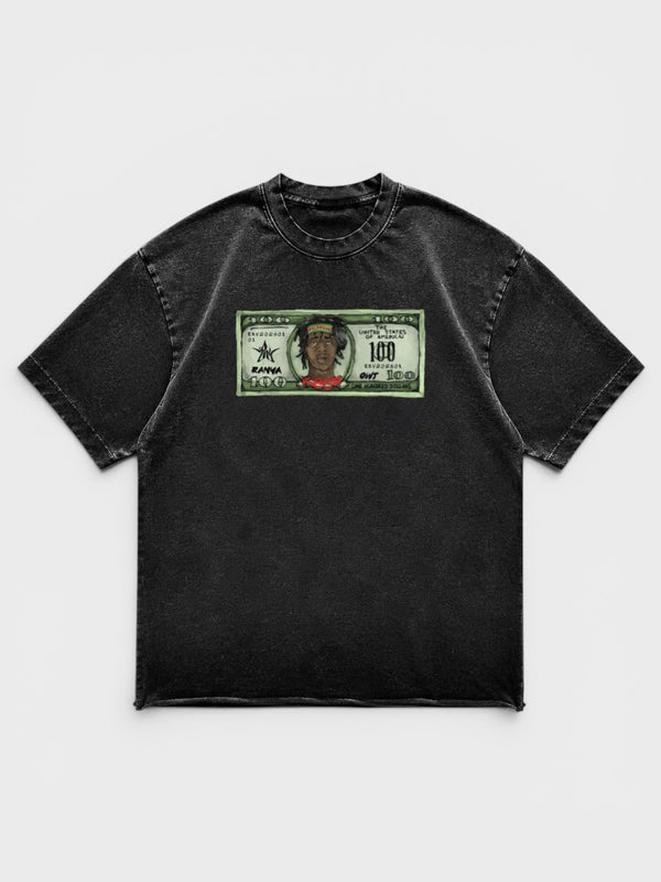 DOLLARBILL TEE SCHWARZ