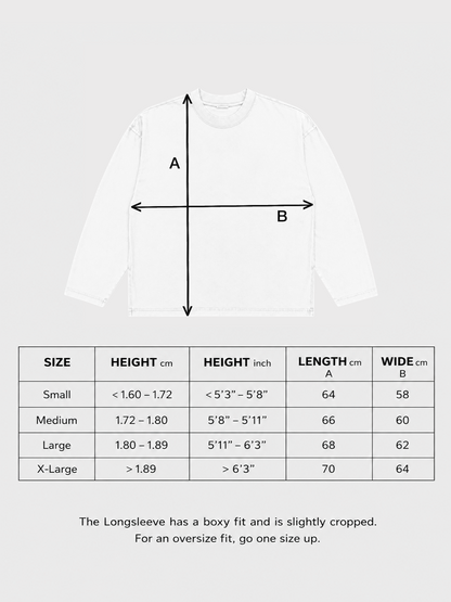 REBIRTH LONGSLEEVE WHITE