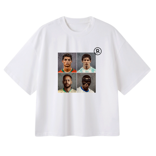 SOCCER TEE WEISS