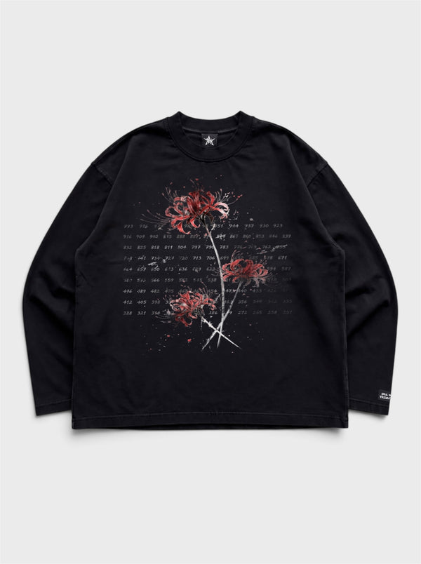 REBIRTH LONGSLEEVE SCHWARZ