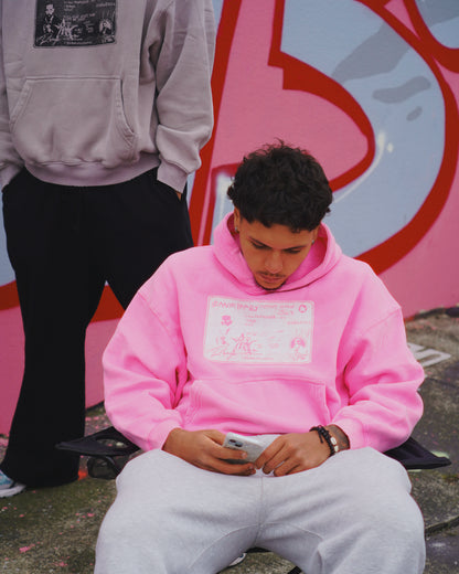 RANYA FAMILY HOODIE I PINK