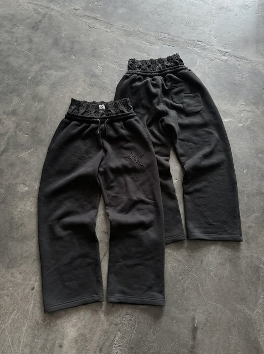 "SAGGING" - SWEATPANTS SCHWARZ
