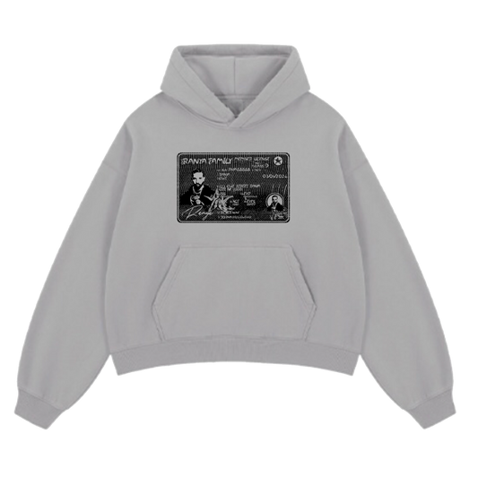 RANYA FAMILY HOODIE I GRAU