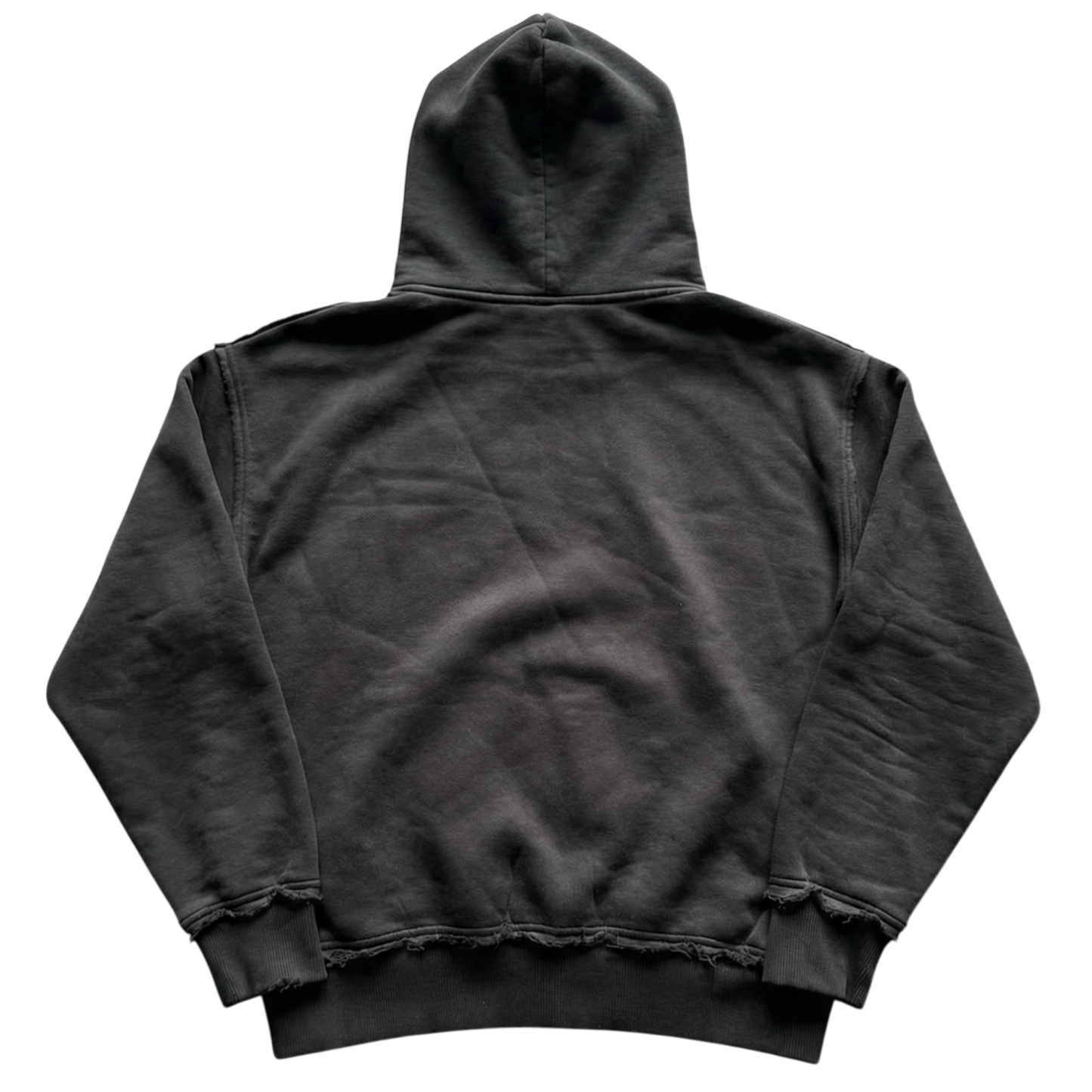 "SAGGING" - ZIP HOODIE SCHWARZ